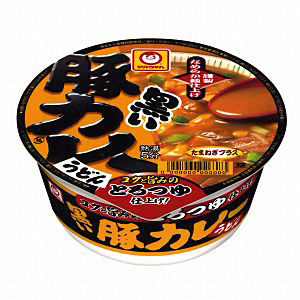マルちゃん【黒い豚カレーうどん】を食べてみた。 - Japan Field