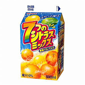 7つのシトラスミックス」発売（日本ミルクコミュニティ） - 日本食糧