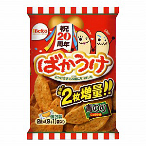 栗山米菓 ばかうけ 発売周年記念で増量キャンペーン 日本食糧新聞電子版