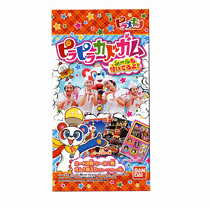 玩具菓子「ピラメキーノ ピラピラカードガム シールも付いてるよ