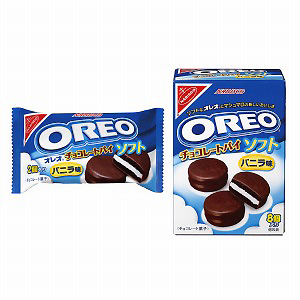 オレオバニラ味、チョコレート味☆値下げ中 味わい深いチョコレートクリームが、いつでもみんなで楽しめる食べきり