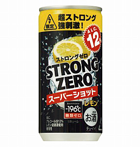 サントリー酒類 小容量で炭酸強め 196 ストロングゼロ スーパーショット 発売 日本食糧新聞電子版