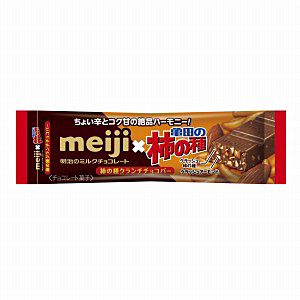 明治 亀田の柿の種クランチチョコバー 発売 明治製菓 日本食糧新聞電子版