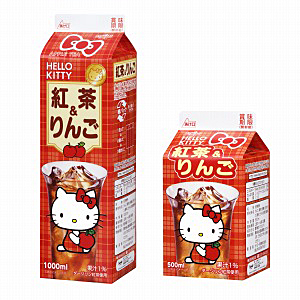 HELLO KITTY 紅茶＆りんご」発売（オハヨー乳業） - 日本食糧