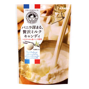 バニラ深まる、贅沢ミルクキャンディ」発売（カンロ） - 日本食糧新聞