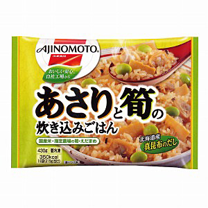 冷凍 あさりと筍の炊き込みごはん 発売 味の素冷凍食品 日本食糧新聞電子版