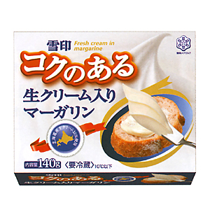 雪印 コクのある生クリーム入りマーガリン 発売 雪印メグミルク 日本食糧新聞電子版