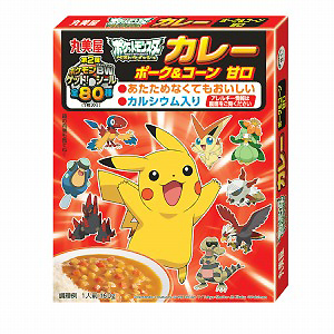 ポケモン カレー ポーク＆コーン甘口」発売（丸美屋食品工業） - 日本