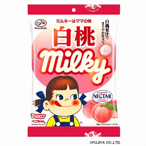 白桃 ミルキー」発売（不二家） - 日本食糧新聞・電子版