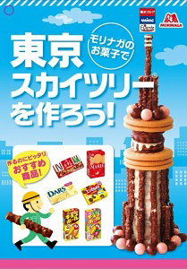 森永製菓と東武ストア モリナガのお菓子で東京スカイツリーを作ろう 企画展開 日本食糧新聞電子版