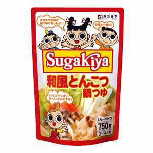 Sugakiya 和風とんこつ鍋つゆ 発売 寿がきや食品 日本食糧新聞電子版