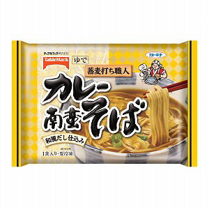 冷凍 蕎麦打ち職人 カレー南蛮そば 発売 テーブルマーク 日本食糧新聞電子版