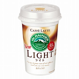 マウントレーニア カフェラッテ ライト」発売（森永乳業） 日本食糧新聞電子版