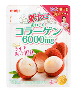 果汁グミ コラーゲン ライチ 発売 明治 日本食糧新聞電子版