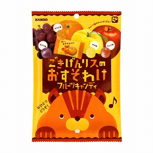 ごきげんリスのおすそわけフルーツキャンディ」発売（カンロ） - 日本