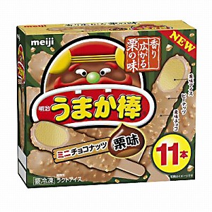 明治 うまか棒ミニ チョコナッツ 栗味 発売 明治 日本食糧新聞電子版