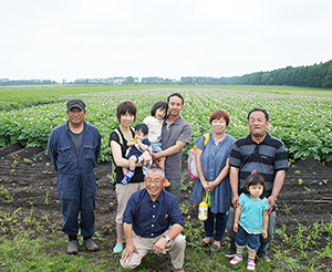 北海道知事賞を受賞した大牧農場