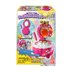 玩具菓子 プリキュア シャイニングメイクドレッサー 発売 バンダイ 日本食糧新聞電子版