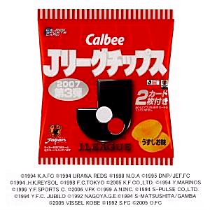 カルビー Jリーグチップス 1995年 抹香臭い