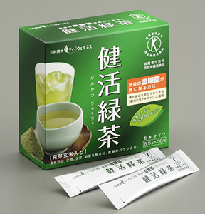 味覚と機能を両立したトクホ「健活緑茶」