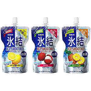 キリン 氷結 アイススムージー シチリア産レモン 期間限定」発売（キリンビール） - 日本食糧新聞・電子版