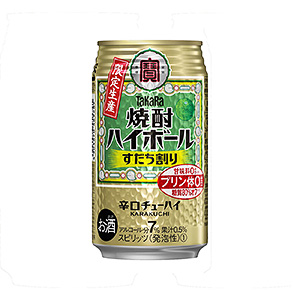 タカラ 焼酎ハイボール すだち割り 発売 宝酒造 日本食糧新聞電子版