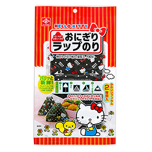 ハローキティおにぎりラップのり 発売 永井海苔 日本食糧新聞電子版