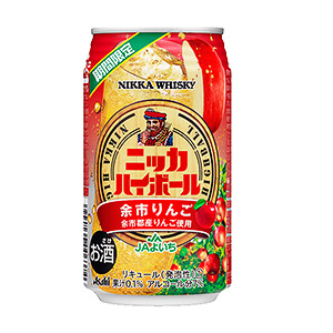 ニッカハイボール 期間限定余市りんご 発売 アサヒビール 日本食糧新聞電子版