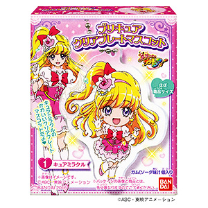 玩具菓子 プリキュア クリアプレートマスコット 発売 バンダイ 日本食糧新聞電子版