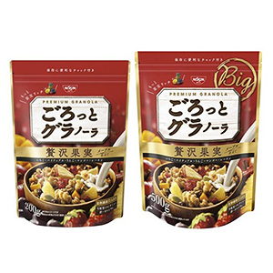 ごろっとグラノーラ 贅沢果実」発売（日清シスコ） - 日本食糧新聞・電子版