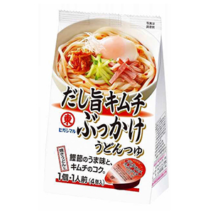 つゆの素特集：主要メーカー動向=ヒガシマル醤油 「ぶっかけ