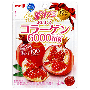 果汁グミ おいしくコラーゲンざくろ 発売 明治 日本食糧新聞電子版