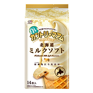 カントリーマアム 北海道ミルクソフト」発売（不二家） - 日本食糧新聞