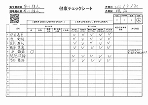 QRコードを印字したカミトレの帳票例。スキャナーで読み込めば、自動的に分類保存される