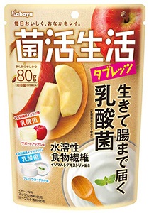 カバヤ食品 菌活生活タブレッツ 発売 林原の水溶性食物繊維で商品化 日本食糧新聞電子版