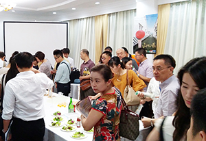 在上海総領事館で開催した日本食イベント