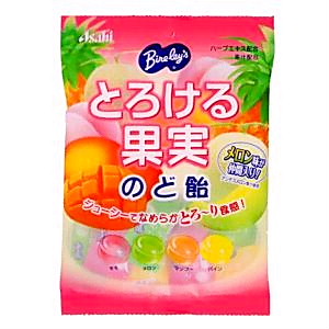 バヤリース とろける果実のど飴」発売（アサヒフードアンド