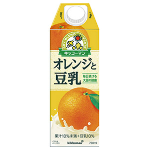 キッコーマン オレンジと豆乳 発売 キッコーマン飲料 日本食糧新聞電子版