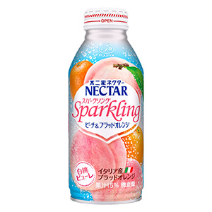 ネクタースパークリング ピーチ＆ブラッドオレンジ」発売（不二家