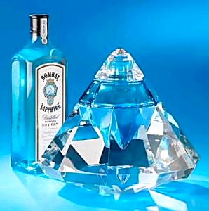 ボンベイサファイア　超レア品　サファイアコリンズメイキングセット　未使用品 ボンベイ・サファイア」2000万円の宝飾ボトル 収益金は全額寄付 - 日本