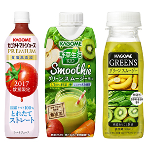 全国清涼飲料特集 主要メーカー動向 カゴメ 野菜飲料事業2桁増 日本食糧新聞電子版