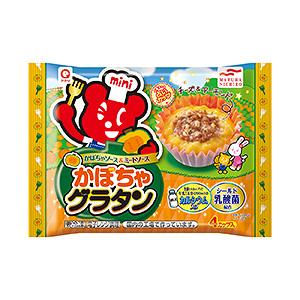 冷凍「アクリ くまちゃん占い かぼちゃグラタン」発売（マルハニチロ） - 日本食糧新聞・電子版