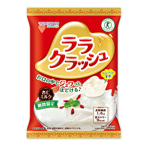 蒟蒻畑ララクラッシュ 杏仁ミルク 発売 マンナンライフ 日本食糧新聞電子版