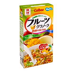フルーツグラノーラ 南国トロピカル 発売 カルビー 日本食糧新聞電子版