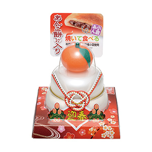 うさぎもち あんこ餅入りお鏡餅」発売（うさぎもち） - 日本食糧新聞