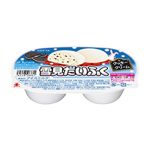 雪見だいふく クッキー クリーム 発売 ロッテアイス 日本食糧新聞電子版