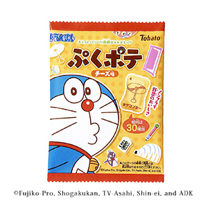 ドラえもん ぷくポテ チーズ味 発売 東ハト 日本食糧新聞電子版