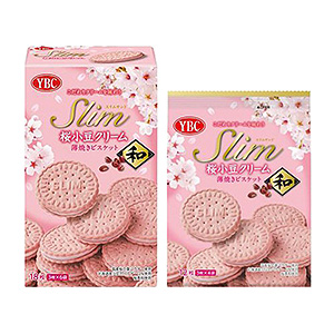 スリムサンド 桜小豆クリーム 発売 ヤマザキビスケット 日本食糧新聞電子版