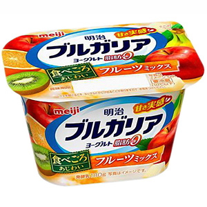 明治ブルガリアヨーグルト脂肪0 食べごろあじわいフルーツミックス 発売 明治 日本食糧新聞電子版