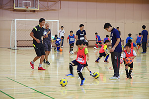 直接指導を受けた小学生たち